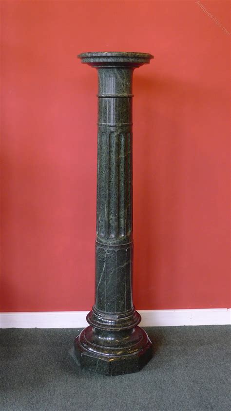 Decorative 19th C French Marble Pedestal Column Antiques Atlas