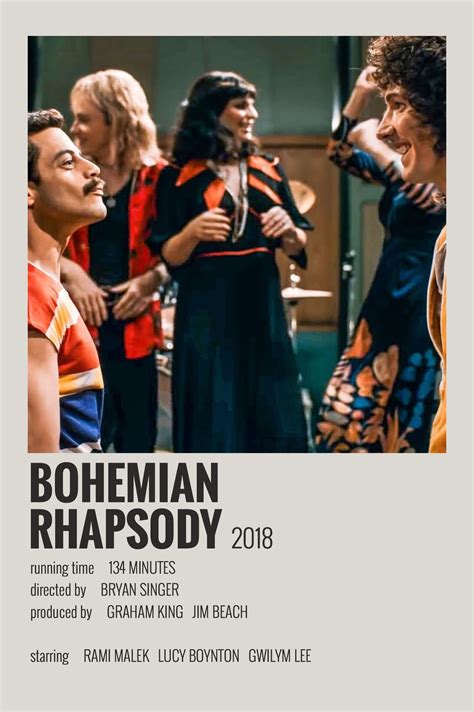 The 91st academy awards just honored the best films of 2018, but there was one. Bohemian Rhapsody - Polaroid Poster in 2020 | Film posters ...