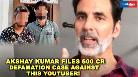 Akshay Kumar Files 500 Cr Defamation Case Against This Youtuber Ever Since The News Of