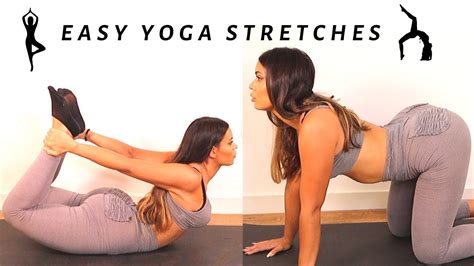 Stretching Exercises Easy Yoga Poses Youtube