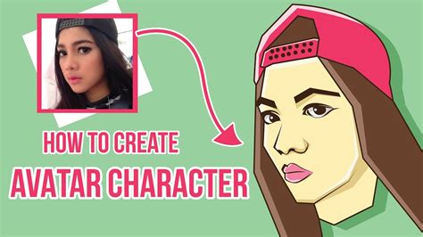 How To Change Your Face Into Avatar Character Illustrator Tutorials