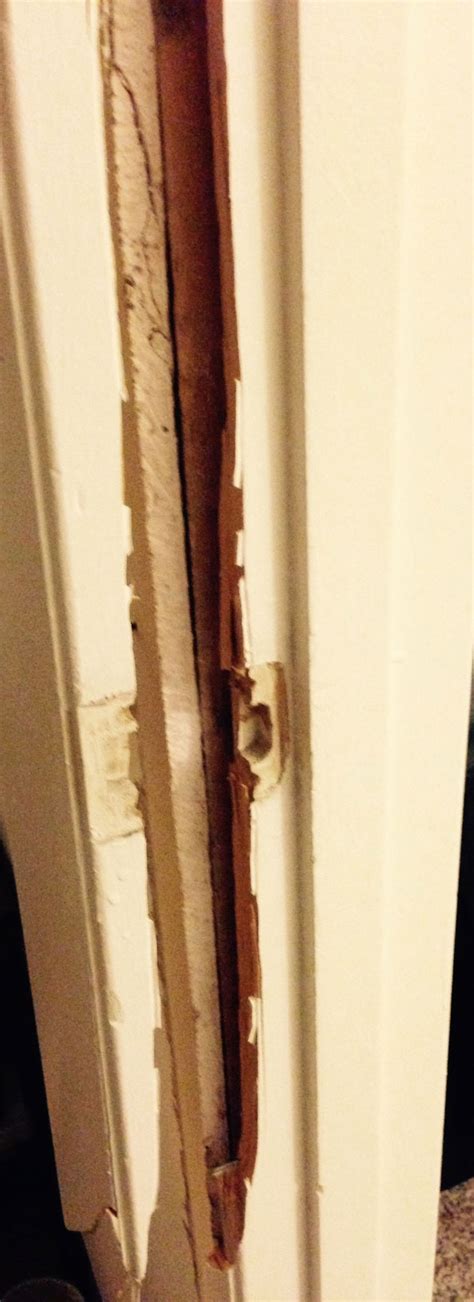 How To Repair A Broken Door Jamb The Door