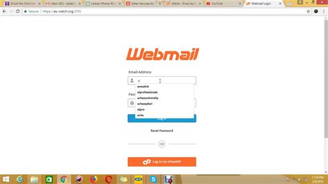 Webmail Youtube