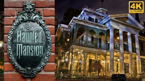 Haunted Mansion Ride Disneyland Resort 4k Youtube