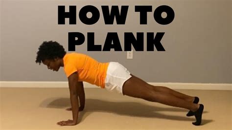 How To Do A Proper Plank Tutorial For Beginners Step By Step On Form