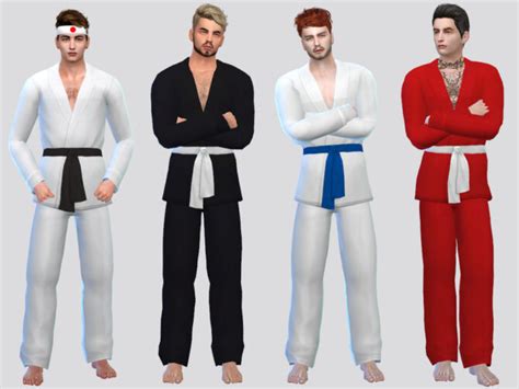 Basic Karate Uniform By Mclaynesims At Tsr Sims 4 Updates