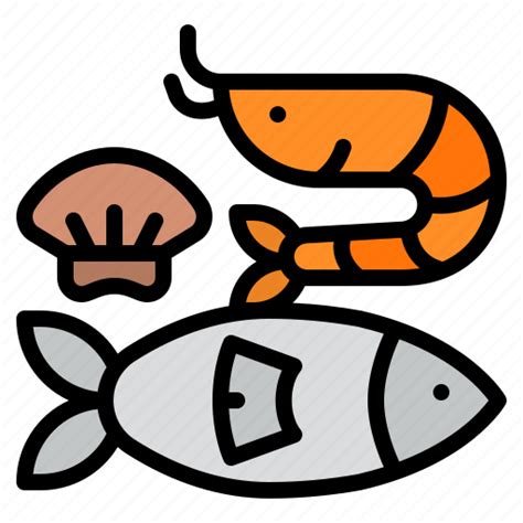 Fish Food Seafood Supermarket Icon Download On Iconfinder