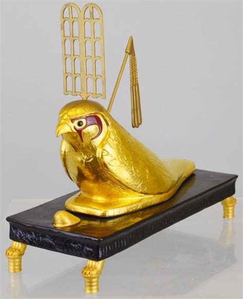 Sold Price Boehm Porcelain Treasures Of Tutankhamun Falcon Emblems