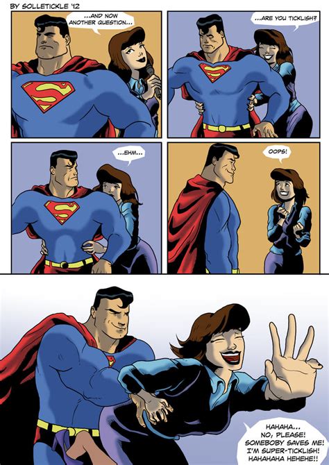 Lois Lane Tickled By Solletickle On Deviantart