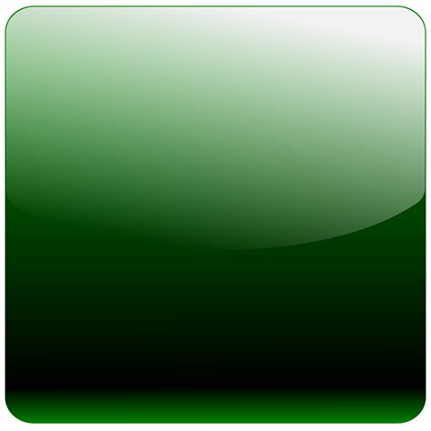 Clipart - green square icon ln