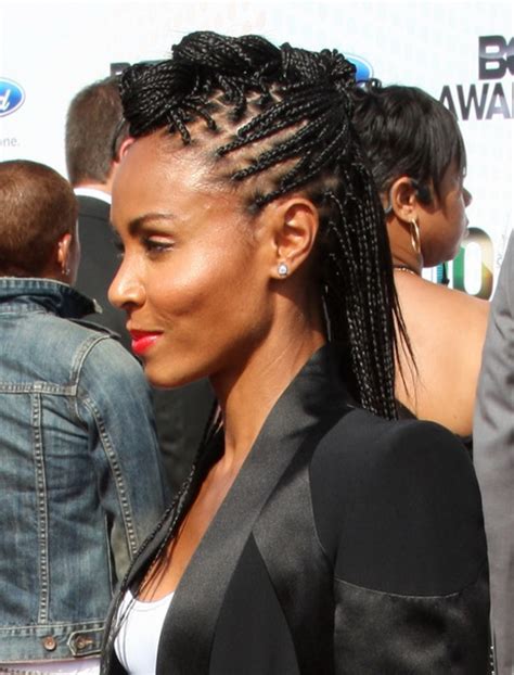 You can get creative by doing your own style. Braided hairstyles for black people