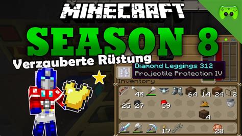 Verzauberte Rüstung Minecraft Season 8 239 Hd Youtube