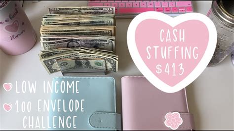 Cash Stuff 413 With This Mama 100 Envelope Challenge Saving Low
