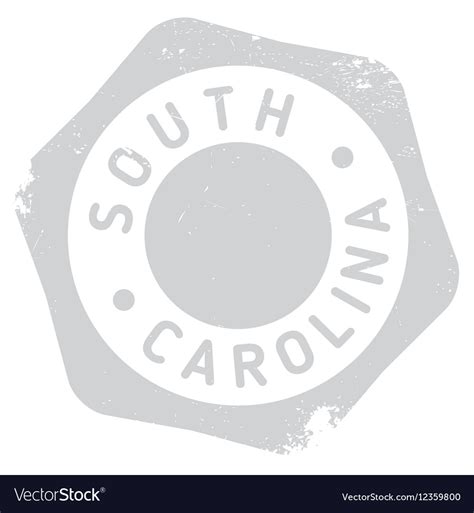 South Carolina Stamp Royalty Free Vector Image