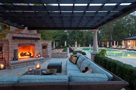Outdoor Gas Fireplaces Landscaping Network
