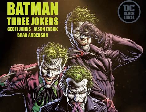 Nuevos Detalles Sobre Batman Three Jokers De Johns Fabok Y Anderson