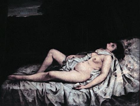 Reproducciones De Arte Reclinando Desnudo De Gustave Courbet