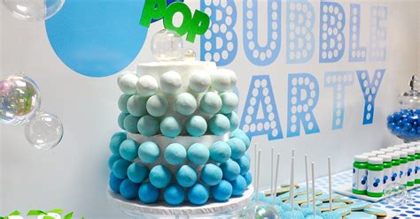 Kids Birthday Party Bubble Bash Theme Idea Tots To Teens