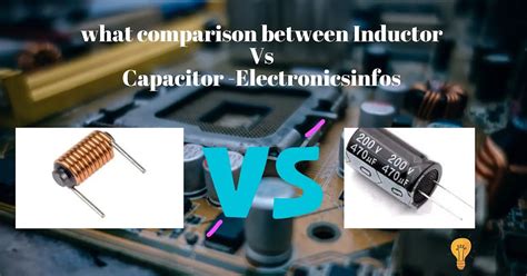 Inductor Vs Capacitor Electronicsinfos
