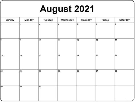 Office holidays provides calendars with dates and information on public holidays and bank holidays in key countries around the world. 20+ Calendar 2021 August And September - Free Download ...
