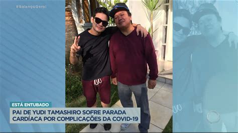 Yudi tamashiro junto com o pai, nelson (foto: Pai de Yudi Tamashiro sofre parada cardíaca por ...