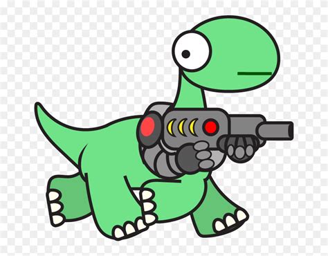 Cartoon cute dinosaur character vector. Dinosaur Clipart Animation - Roaring Cartoon Dinosaur Gif ...