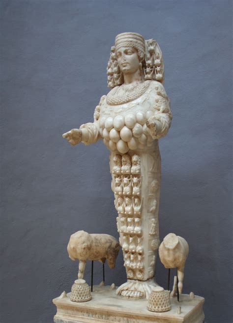 Her temple in ephesus was considered one of the seven wonders of the ancient world. File:Artemis Statue.JPG - Help for Shepherds