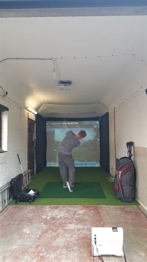 Garage Golf Simulator Homedecorations