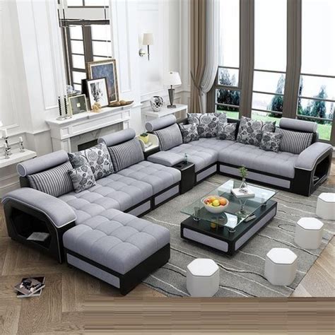 Shop sofa and loveseat sets from ashley furniture homestore. many options available Maranti Wood Designer U Shaped Sofa ...