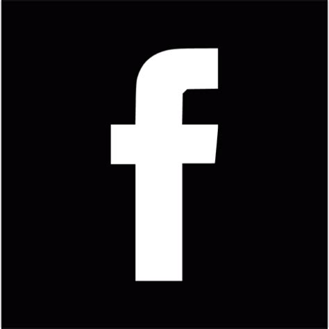 All black outline black filled multicolor lineal color flat gradient. Black facebook 2 icon - Free black social icons