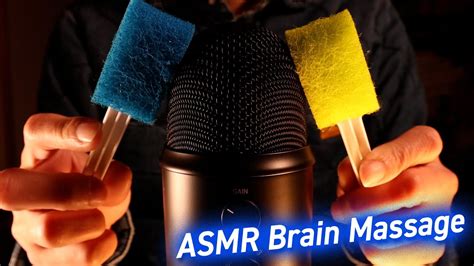 Asmr Brain Melts Mic Bursh Massage Youtube