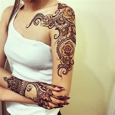 Shoulder Mehndi Designs For Those Who Love To Get Idea