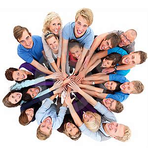 Office interior decor, team building exercise, business development strategy discussion colleagues group meeting flat vector illustration. Lynn Polin: Working Together Towards Success