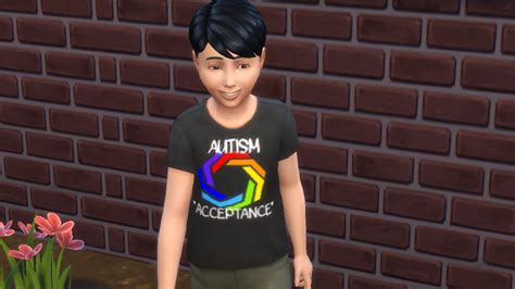Mod The Sims Autism Acceptance T Shirt