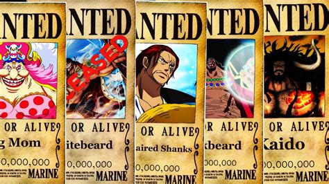 We hope you enjoy our growing collection of hd images to use as a. All Emperors(Yonkou)/Gokou Latest Bounties in One Piece-Predictions(Theory)- Chapter913 ...
