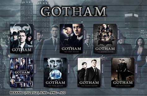 Gotham 2014 2019 Folder Pack By Bexanao On Deviantart