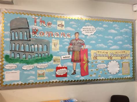My First Display Board Roman Display Board For Ks2 Classroom Displays
