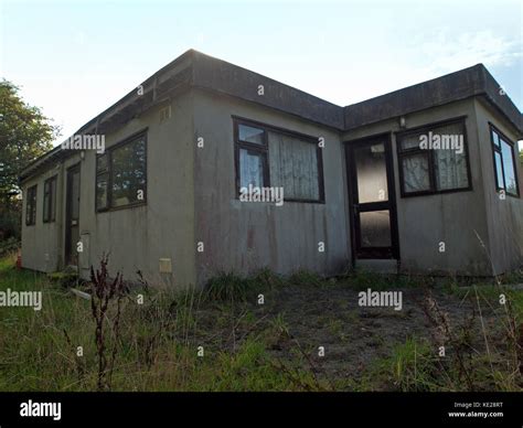 A Neglected Single Storey Prefabricated House In Wicklow Ireland