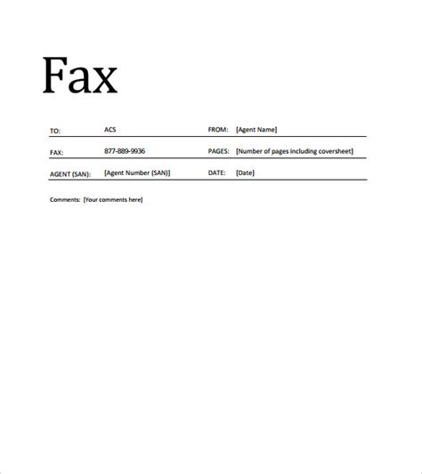 sample modern fax cover sheets sample templates