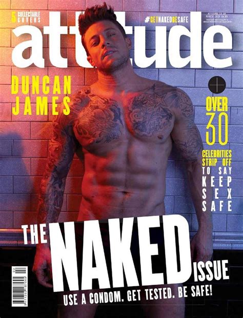 Attitude Uk March The Naked Issue