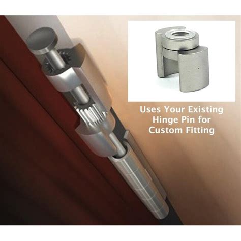 Doorsaver 1 In Satin Nickel Hinge Pin Door Stop At