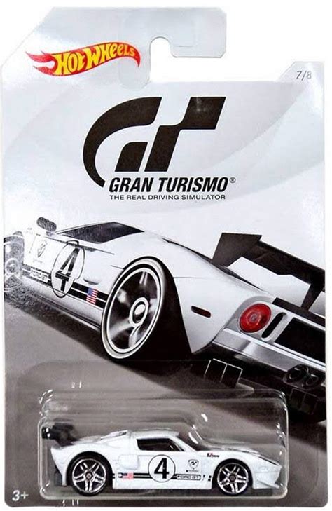 Buy Hot Wheels Ford Gt Gran Turismo Series White Ford Gt