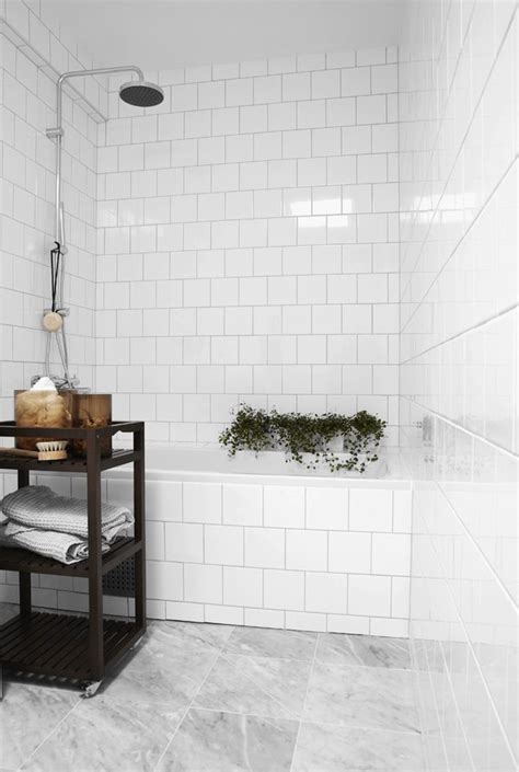 White Small Bathroom Floor Tile Ideas