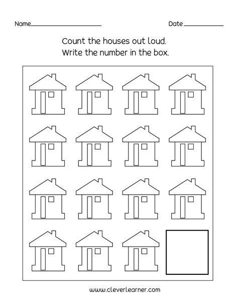 Number 15 Writing Counting And Identification Printable Worksheets For