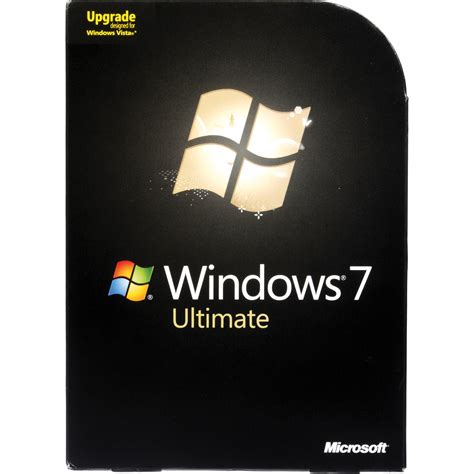 Microsoft Windows 7 Ultimate 32 Or 64 Bit Glc 00184 Bandh Photo