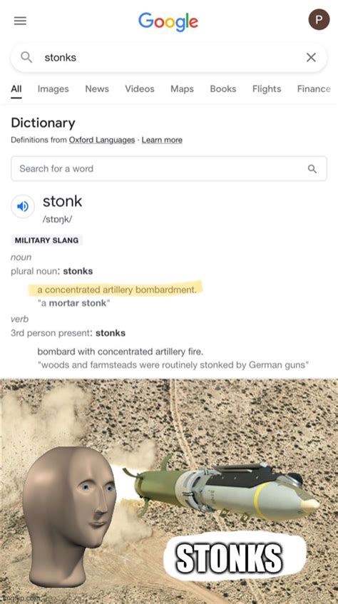 Stonks Meaning Imgflip