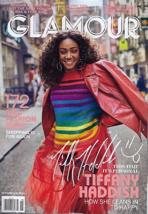 Tiffany Haddish Lands the Cover of Glamour's September Issue | Glamour magazine cover, Glamour ...