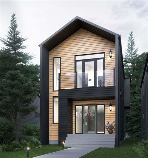 Accent Infills Edmontons Infill Home Builder Narrow House Designs