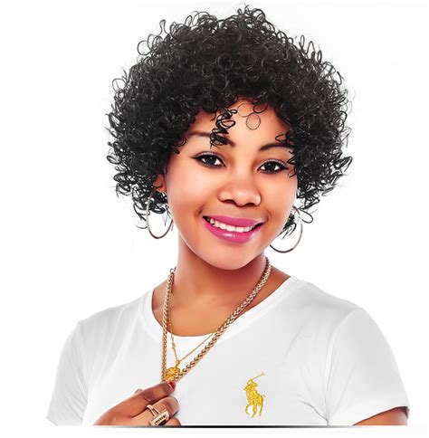 Alileader Best Quality Wholesale Afro Kinky Curly Hair Wigsynthetic