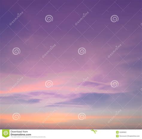 Pastel Sky Background Stock Photo Image Of Violet Blue
